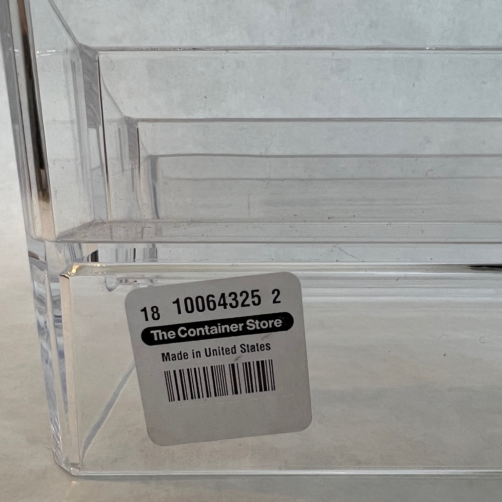 THE CONTAINER STORE Clear Acrylic Nail Polish Riser - Picture 7 of 7